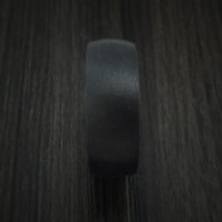 Black Zirconium with Red Anodized Sleeve Custom Made Band Choose Your Color