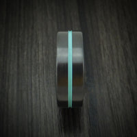 Black Zirconium and Cerakote Custom Made Men's Ring