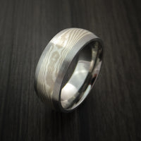 Titanium, Palladium and Mokume Ring Custom Made to Any Size 3 to 22