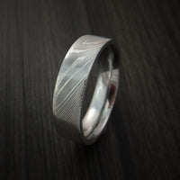 Damascus Steel Ring Wedding Band Genuine Craftsmanship