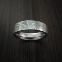 Damascus Steel Ring Wedding Band Genuine Craftsmanship