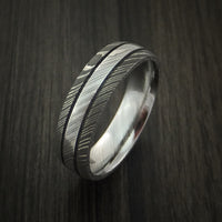 Damascus Steel Ring Wedding Band Genuine Craftsmanship