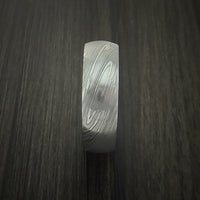 Damascus Steel Ring Wedding Band Custom Made