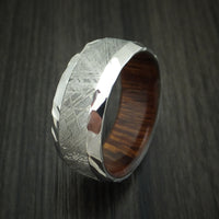 Gibeon Meteorite in Cobalt Chrome with Hardwood Sleeve Custom Made