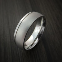 Cobalt Chrome Ring with Two-Tone Finish Custom Made Any Size