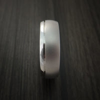 Cobalt Chrome Ring with Two-Tone Finish Custom Made Any Size