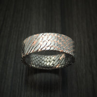Etched Superconductor Ring Custom Made Titanium-Niobium and Copper Band