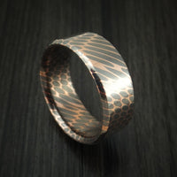 Superconductor Ring Custom Made Titanium-Niobium and Copper Band