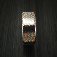 Superconductor Ring Custom Made Titanium-Niobium and Copper Band
