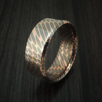 Superconductor Ring Custom Made Titanium-Niobium and Copper Band
