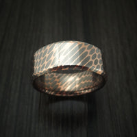 Superconductor Ring Custom Made Titanium-Niobium and Copper Band