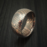Superconductor Ring Custom Made Titanium-Niobium and Copper Band