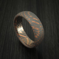 Superconductor Ring Custom Made Titanium-Niobium and Copper Band
