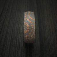 Superconductor Ring Custom Made Titanium-Niobium and Copper Band