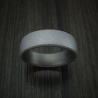 Tantalum Band with Sand Finish Custom Made Ring by Benchmark