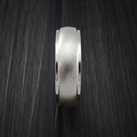 14K White Gold Classic Style Wedding Band Custom Made