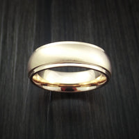 14K Rose Gold Classic Style Wedding Band Custom Made