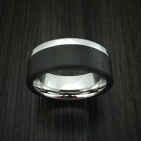 Cobalt Chrome and Carbon Fiber Band Custom Made