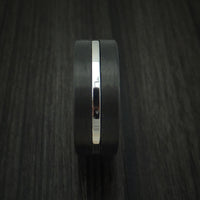 Cobalt Chrome and Carbon Fiber Band Custom Made