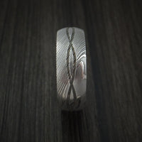 Damascus Steel Celtic Knot Ring Infinity Design Wedding Band