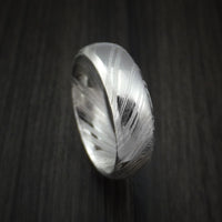 Kuro Damascus Steel Ring Custom Made Wedding Band