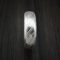 Kuro Damascus Steel Ring Custom Made Wedding Band