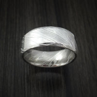 Kuro Damascus Steel Ring Custom Made Wedding Band