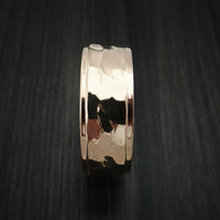 14K Rose Gold Classic Style Wedding Band Custom Made