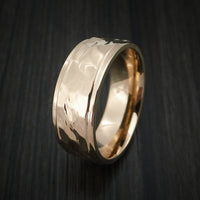 14K Rose Gold Classic Style Wedding Band Custom Made