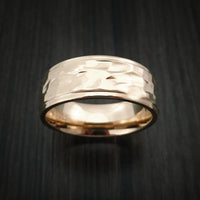 14K Rose Gold Classic Style Wedding Band Custom Made