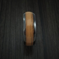 Black Zirconium Guitar String Ring Custom Made Band
