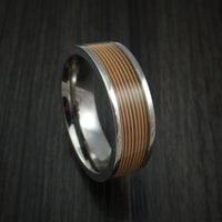 Titanium Guitar String Ring Custom Made Band