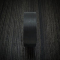 Carbon Fiber and Red Glow Sleeve Ring Custom Made