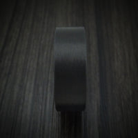 Carbon Fiber and Green Glow Sleeve Ring Custom Made