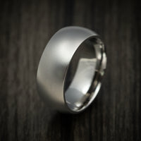 Titanium Classic Style Men's Ring Custom Made Wedding Band