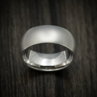 Titanium Classic Style Men's Ring Custom Made Wedding Band