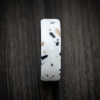 Carbon Fiber and Venetian Composite Men's Ring