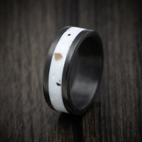 Carbon Fiber and Venetian Composite Men's Ring