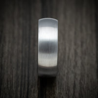 Gunmetal Tungsten Men's Ring with Black Tungsten Sleeve Custom Made Band