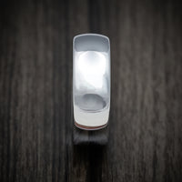 Tungsten Men's Ring with Polish Finish Custom Made Band