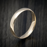 Classic Gold 4mm Wide Wedding Men's Band
