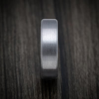 Tantalum Men's Ring with Wood Sleeve Custom Made Band