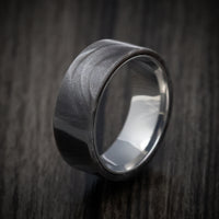 Juma Men's Ring with Titanium Sleeve Custom Made Band