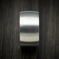 Titanium Wide Classic Style Men's Ring Custom Made Band