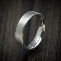 Titanium Classic Style Men's Ring Custom Made Band