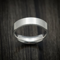 Titanium Classic Style Men's Ring Custom Made Band
