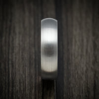 Titanium Men's Ring with 14K Gold Sleeve Custom Made Wedding Band