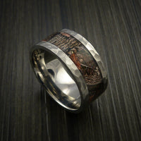 King's Camo Woodland Shadow and Titanium Ring Camo Style Band Made Custom