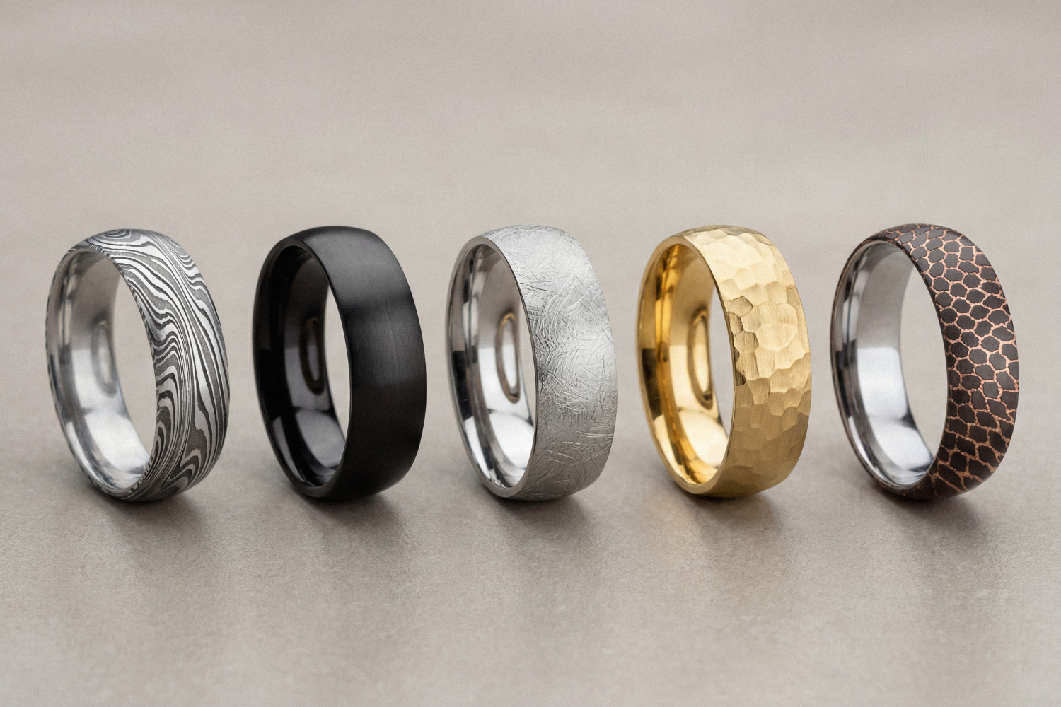 How to Choose a Men's Wedding Ring Material