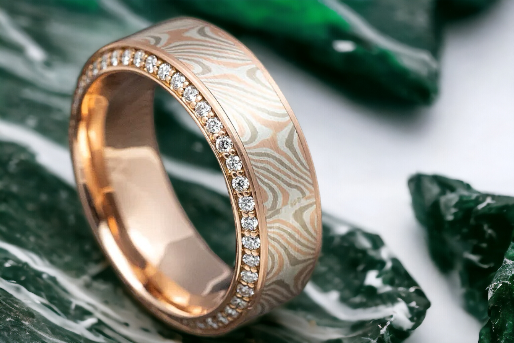 Diamonds Aren't Just a Girl's Best Friend: Exploring Men's Wedding Rings with Diamonds